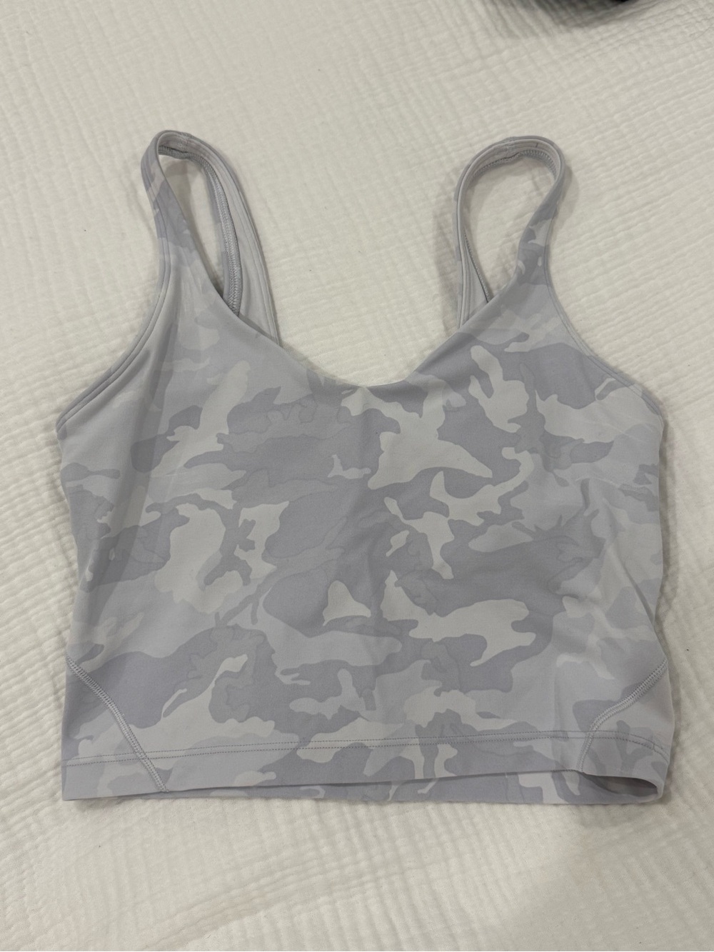 Lululemon gray camo align tank